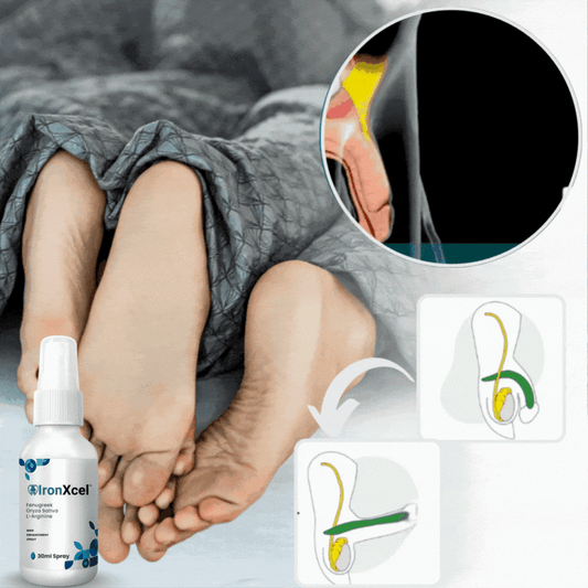 IronXcel™ — Le Spray conçu pour les hommes matures