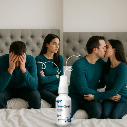 IronXcel™ — Le Spray conçu pour les hommes matures