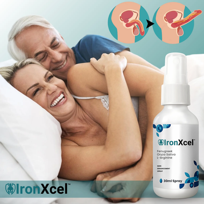 IronXcel™ — Le Spray conçu pour les hommes matures